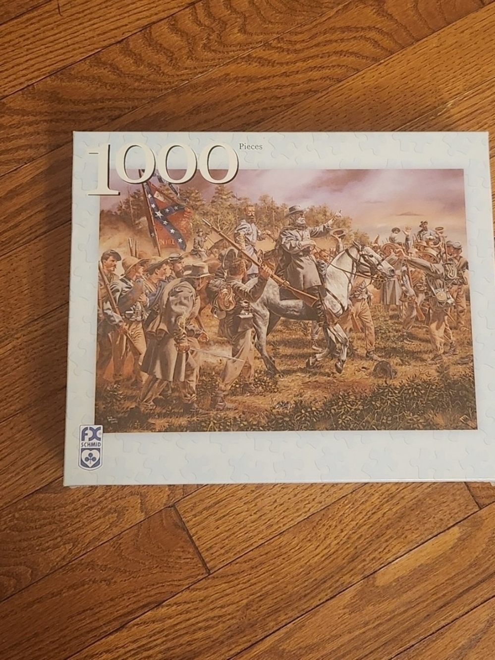 1000-Piece Historical Battle Jigsaw Puzzle - Brown Tones